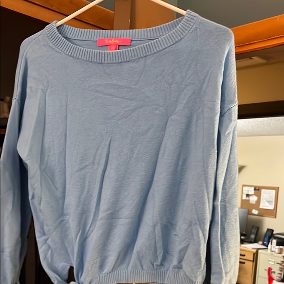 Lilly Pulitzer Sweaters - Light Blue Long Sleeve Sweater